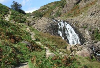 Waterfall on way to Easedale Tarn