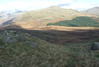 The crossing from Dunnerdale to Eskdale